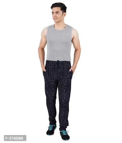 Men's Regular Fit Printed Track Pants (Pack of 1) (GG_P3_Pant_NAVY-2XL)-thumb5