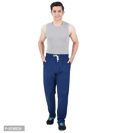 Men's Regular Fit Track Pants (Pack of 2) (GG_404_Pant_Airforce_Gray 3X Large)-thumb4