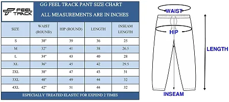 Men's Regular Fit Printed Track Pants (Pack of 2) (G.G_P4_Pant_Black_M.Green-XXL)-thumb2
