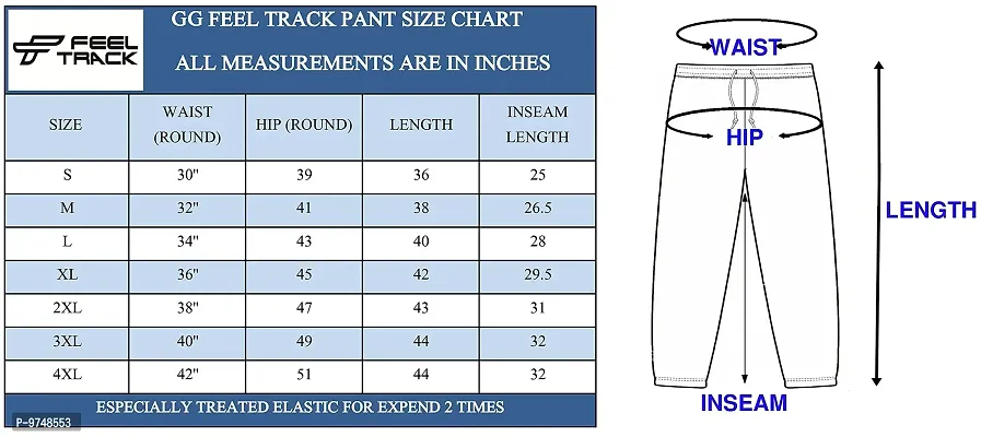 Men's Regular Fit Printed Track Pants (Pack of 2) (G.G_P4_Pant_Black_M.Green-XXL)-thumb3