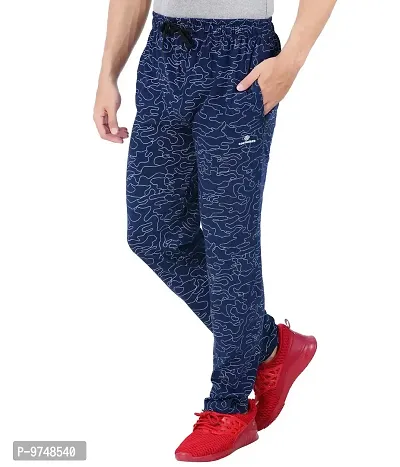 Men's Regular Fit Printed Track Pants (Pack of 1) (G.G_P2_Pant_Blue 3X-Large)-thumb3