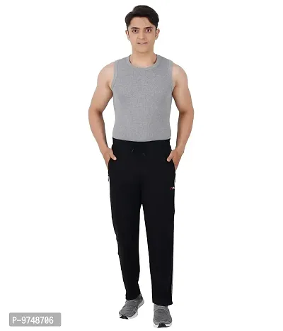 Men's Regular Fit Track Pants (Pack of 2) (GG_ 606_Pant-New_Black_Grey-XL)-thumb5