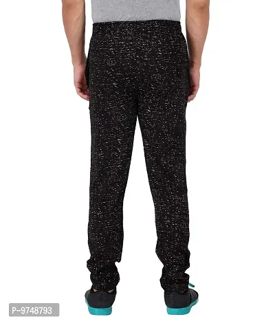 Men's Regular Fit Printed Track Pants (Pack of 1) (GG_P3_Pant_BLACK-3XL)-thumb3