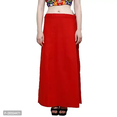 Women's Cotton Petticoat Saree-thumb0