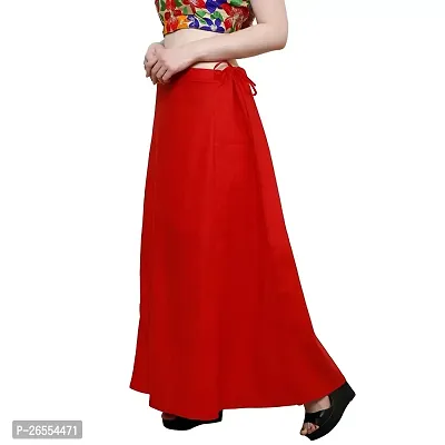 Women's Cotton Petticoat Saree-thumb3