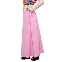 Womens Cotton Petticoat Saree Cotton Underskirt Sari Pure Cotton Petticoat-thumb3