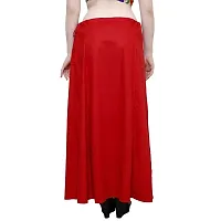 Womens Cotton Petticoat Saree Cotton Underskirt Sari Pure Cotton Petticoat-thumb1
