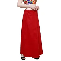 Womens Cotton Petticoat Saree Cotton Underskirt Sari Pure Cotton Petticoat-thumb2