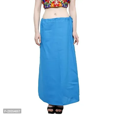 Womens Cotton Petticoat Saree Cotton Underskirt Sari Pure Cotton Petticoat-thumb0