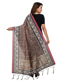 Shoppy Villa Digital Printed Chanderi Silk dupatta for women (Length:2.3 MTR || Width :1.12 MIT)-thumb2