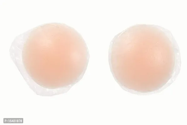 Shoppy Villa Reusable Thin Silicone Breast Petals for Women-thumb2