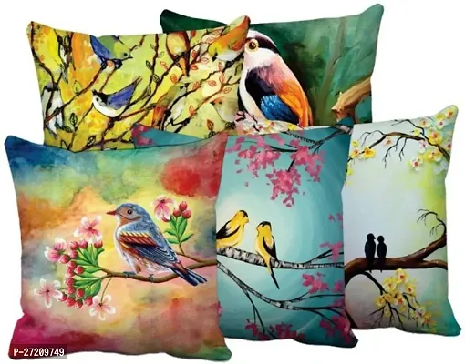 Classic Printed Cushion Cover for Home Decor, Pack of 5-thumb0