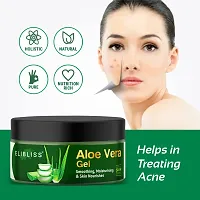 Aloe Vera Gel for Face, Skin  Hair | Ultimate Gel for Glowing Skin | for Both Men and Women | No Parabens, Mineral Oils, Silicones, Synthetic Fragrances-thumb4