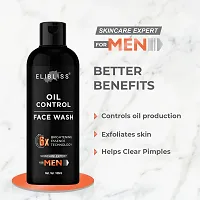 Elibliss Men Oil Control Face Wash for Anti-Pollution, Deep Cleansing - Paraben Free 100 ml-thumb4