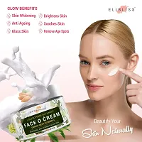 ELIBLISS FACE O Cream + C Serum (50ml+30ml) Night Skin Whitening, Anti-Ageing and Glass Skin, Enrich with Vitamin-thumb2