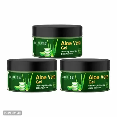 Aloe Vera Gel For Face, with Pure Aloe Vera  Vitamin E for Skin and Hair 50 gm