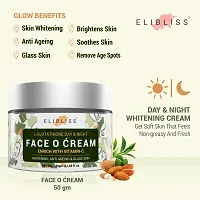 ELIBLISS FACE O Cream + C Serum (50ml+30ml) Night Skin Whitening, Anti-Ageing and Glass Skin, Enrich with Vitamin-thumb1