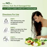 Elibliss Apple Cider Vinegar Conditioner with Shea Butter for Stronger, Tangle Free  Healthy Hair 300 ml-thumb4