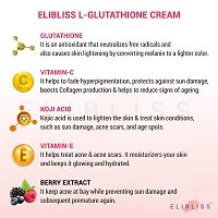 Elibliss L-Glutathione Face O Cream for Day-Night Skin Whitening, Anti-Ageing and Glass Skin, Enrich with Vitamin C-50 gm-thumb4