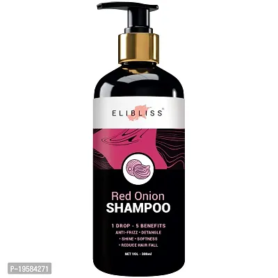 ELIBLISS Red Onion ( Shampoo + Conditioner + Hair Oil ) (300ml+300ml+200ml)-thumb4