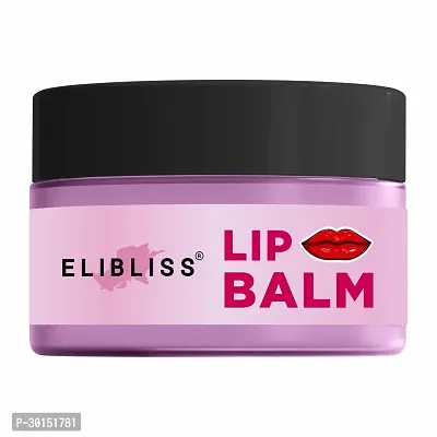 Elibliss Nourishing Tinted Natural Lip Balm with Vitamin E and Strawberry