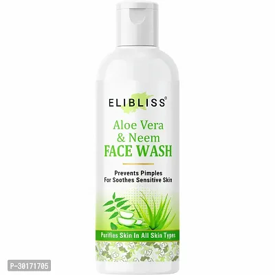 ELIBLISS Sulphate free Neem  Aloe Vera for Removes Dirt and Clear Skin Face Wash 50ml