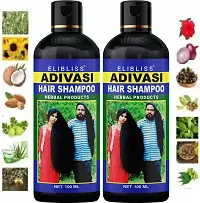 ELIBLISS Adivasi Anti-dandruff ,Reduces Hair Fall and Grows New Hair Ayurvedic Shampoo  (PACK OF 2)-thumb1