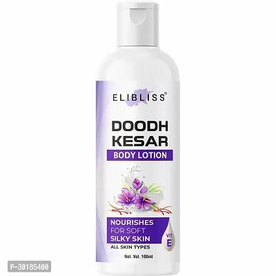 Elibliss Doodah  Kesar Body Lotion For Smooth  Brightening Skin, Natural Fairness Lotion