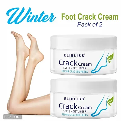 Crack Cream for Rough, Dry and Cracked Heel | Crack Heel Repair Cream  (pack of 2)-thumb2