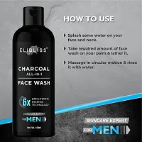 ELIBLISS Oil Control Face Wash for Glowing and Brightening Skin for Men (pack of 3)-thumb1