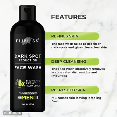 ELIBLISS Dark Spot Removal and Skin Brightening Face Wash for Men(pack of 2)-thumb2