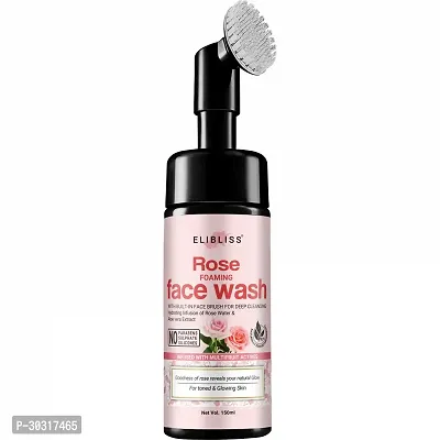 ELIBLISS Rose Face Wash for  Pimples, Blackhead Remover, Cleansing  Fresh Renewal 150ml-thumb0