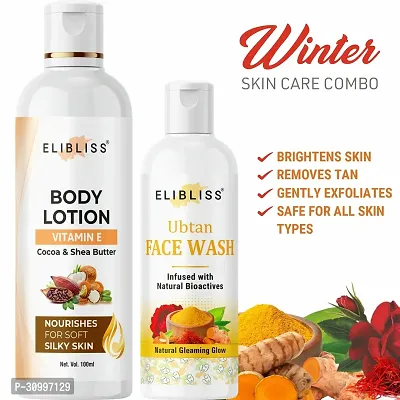 Elibliss Cocoa  Shea Butter with Ubtan Face for Wash Deep Cleansing