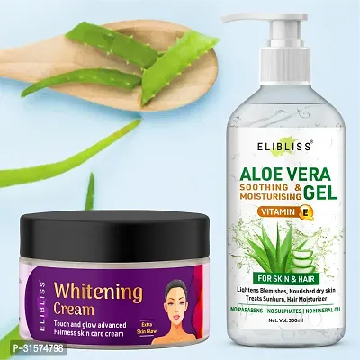 Aloe Vera Gel and Whitening Cream Combo-thumb0