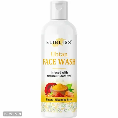 Natural Ubtan Turmeric Face Wash for Radiance, Glow, Skin Brightening and Sun Protection-thumb0