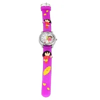 Emartos Love Watch Series Analogue Girl's  Boy's Watch (Purple Dial Purple Colored Strap)-thumb4