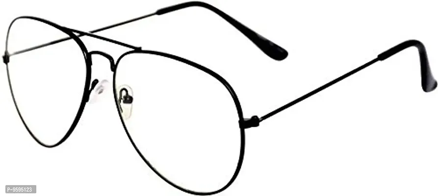 Emartos Unisex Adult Goggle Sunglasses Black Frame, Black Lens (Free Size) - Pack of 1