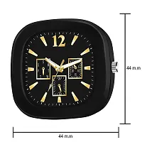 Emartos 4 Colours Watches Square Multi DIAL Analog Silicon PU Strap ADDI Stylish Designer Analog Watch - for Boys Pack of 1 (Black)-thumb4