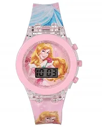 Emartos Glowing Pink Frozen/Hello Kitty/Princess Digital Watches (Combo of 3) for Girls-thumb3