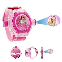 Emartos Digital 24 Images Projector Pink and Blue Dial Boy's and Girl's Watch Combo-thumb1