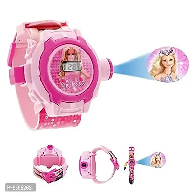 Emartos Digital 24 Images Projector Pink and Blue Dial Boy's and Girl's Watch Combo-thumb2