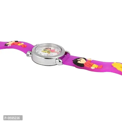 Emartos Love Watch Series Analogue Girl's  Boy's Watch (Purple Dial Purple Colored Strap)-thumb4