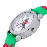 Emartos Spiderman Black and Green Analogue Multicolour Dial Boy's and Girl's Wrist Watch - Pack of 2-thumb2