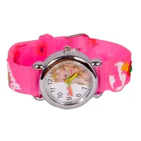 Emartos Barbie White dial Analog Kids Wrist Watch [3-10 Year] (Pink)-thumb1