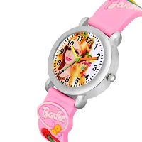 Emartos Pink Barbie Analogue and Digital LED Display Watch for Kid's  Girl's Watches Combo Pack of 2-thumb1