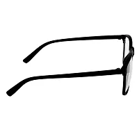 Emartos Black Transparent UV Protection Rectangular Sunglasses Frame For Men & Women (Clear)-thumb4