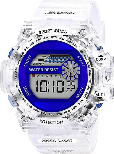 Acnos Brand - A Digital Alram Time Day Second Shockproof Multi-Functional Automatic Waterproof Digital Sports Watch for Men's Kids Watch for Boys - Watch for Men Pack of 1