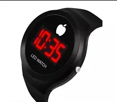 Emartos Black apple look Led watch for kids-thumb2
