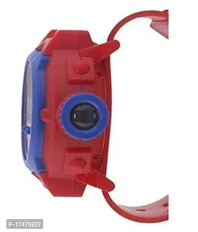 Emartos Combo of 2 Boy's and Girl's Analogue Digital 24 Image Projector Spiderman Watch (Multicolour)-thumb3