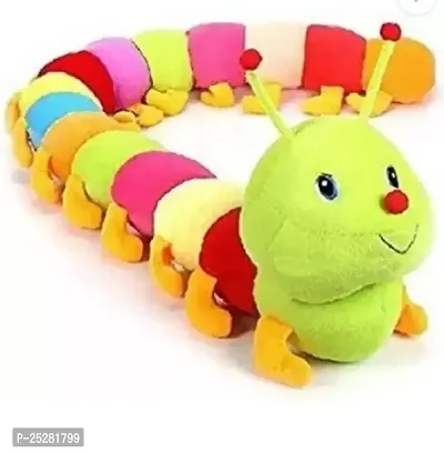 Stylish Caterpillar Big Multi Color for Kids Soft Toy and Birthday Gifting-thumb0